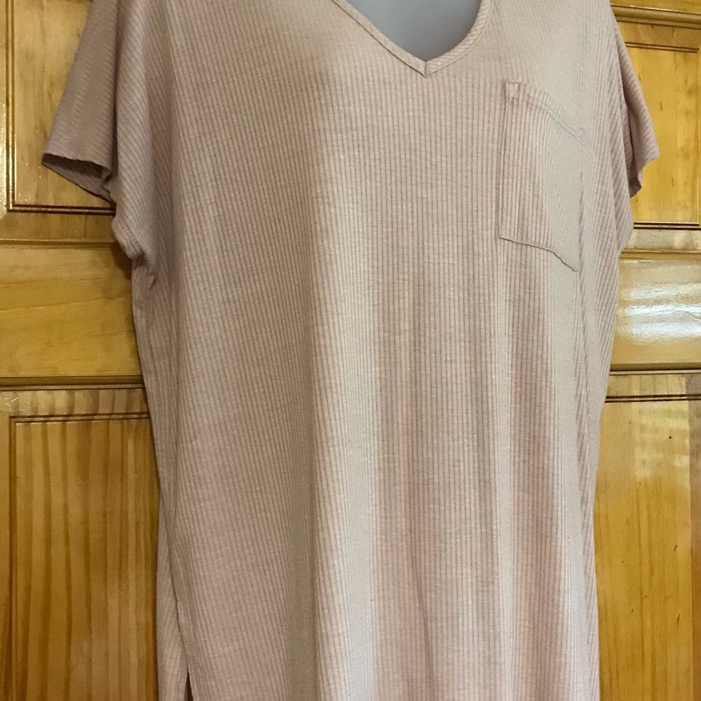 MTS Ribbed Oversized Blouse 
Size 4 - 6 Small - Picture 3 of 7